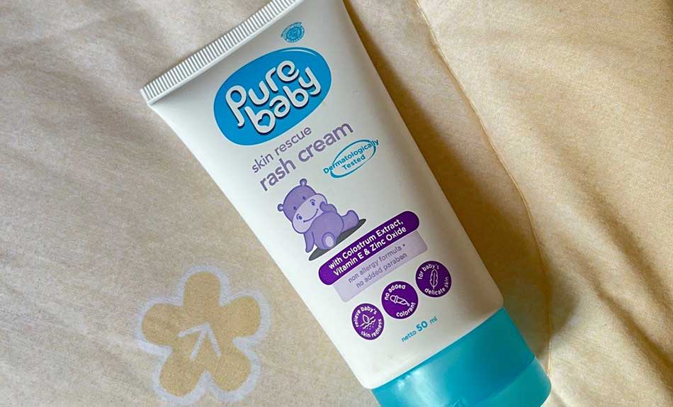 Perbedaan Pure Baby rash Cream dan Diaper Cream